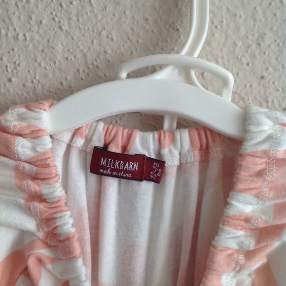 Milkbarn Elephant Cotton Dress & Legging Set - Picture 7 of 8